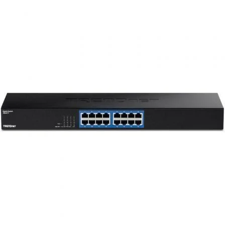 TRENDnet TEG-S17 Switch 16 Puertos Gigabit Ethernet 10/100/1000Mbps RJ-45